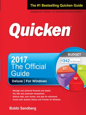 cover image of Quicken 2017 the Official Guide